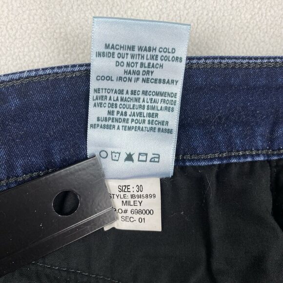 Joes Jeans Womens 30 Miley Stretch Denim Mid Rise Zip Pockets Rocker Bohemian - Picture 6 of 11